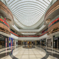 LF Estructura de acero Compras Mall Space Frame Skylight Roof